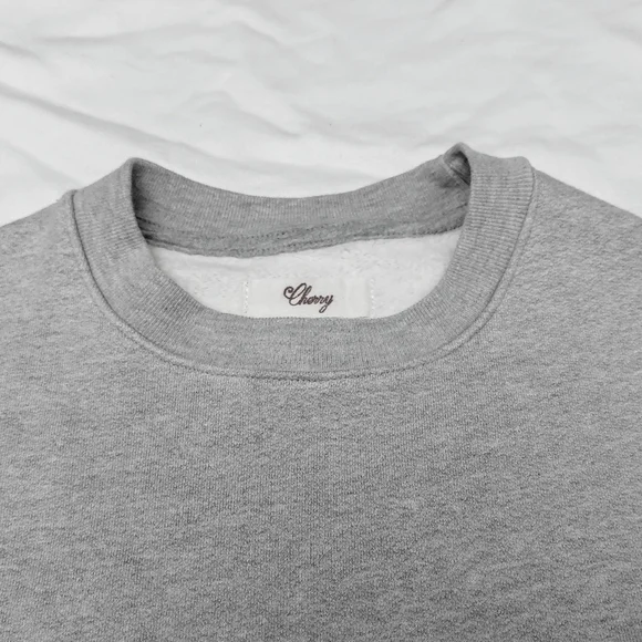 Cherry LA American Classic Crewneck in Heather Grey - Picture 7 of 10